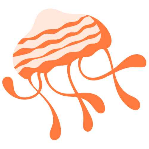 Orange Jellyfish